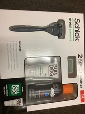 Schick Hydro Sensitive Razor Gift Set 2 Cartridge Kit Edge Gel 2.75 oz E2A