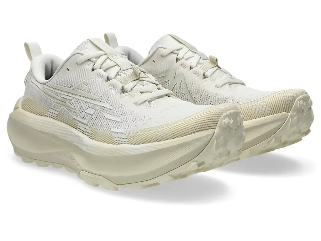 Zapatillas de Trail Running ASICS Trabuco Max 4 1011B976 100 Blanco Crema