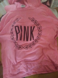 sweater hoodie pink