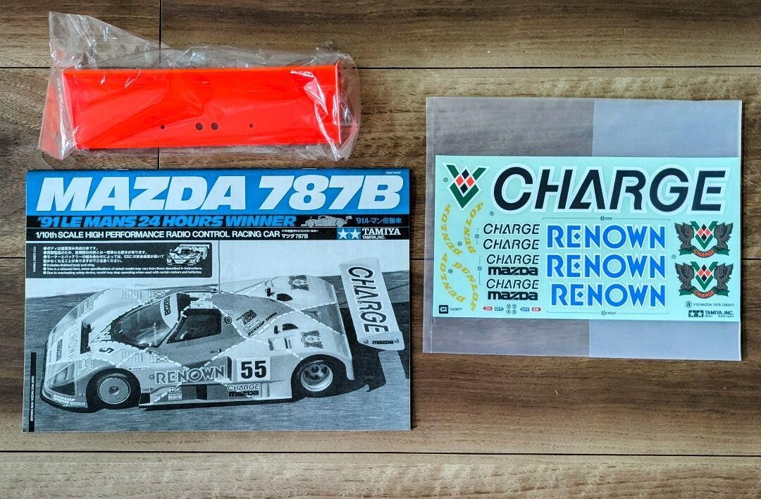 NEW TAMIYA 1/10 RC RENOWN Mazda 787B '91 Le Mans Winner NEW TAMIYA 1/10 RC RENOWN Mazda 787B '91 Le Mans Winner