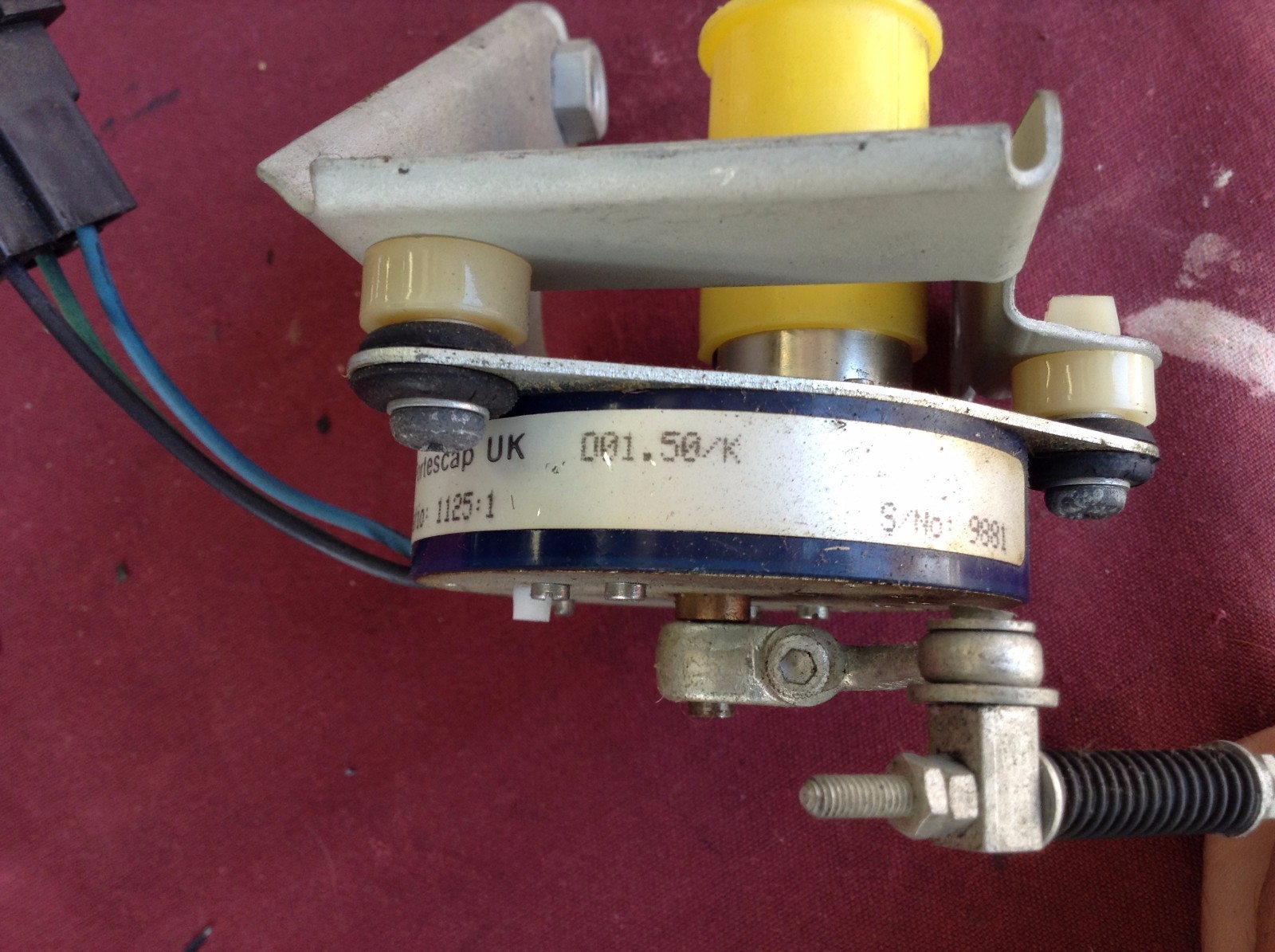 81 - 91 ROLLS ROYCE SILVER SPUR LEFT REAR AIR CONDITIONING STEPPER MOTOR 9981 