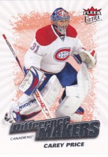 08/09 FLEER ULTRA..CAREY PRICE..DIFFERENCE MAKERS..CARD # DM16..CANADIENS