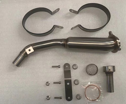 Suzuki DR650 Exhaust DR650SE 1996-2024 S/Demon Performance S/O - Stainless 390 - Picture 8 of 8