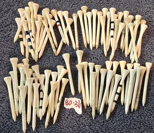 80 - 2 3/4" Natural Wood Golf Tees