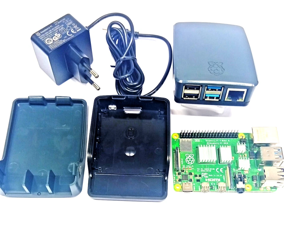 Kit Raspberry Pi 4 Modell B, 2GB RAM, inkl. Netzteil Original Raspberry - Bild 2 von 4