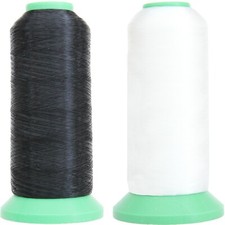Threadart Invisible Thread - Huge 6600M Cones 0.004 Diameter - Clear  Smoke
