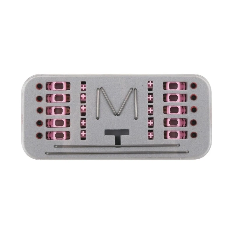 Mechanical Keyboard with MONE V2 POM Satellite and PCB Screws Stabilizer for Enhanced Performance