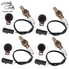 4PC Upstream+Downstream Oxygen O2 Sensor For 1995-2010 Ford Mustang 3.8 4.6L