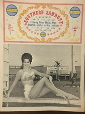 SOUTHERN SAWDUST Carmen Del Molino 1/4ly CIRCUS Magazine FEBRUARY 1965 ISSUE