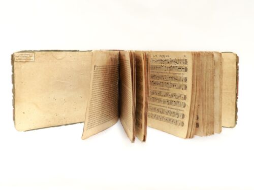Antique "The Easy Instructor" Shape Note Songbook by William Smith & Little - Foto 2 di 7
