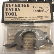 LaRue Tactical Beverage Entry Tool Metal New Shot Show 2022 In Package La Rue