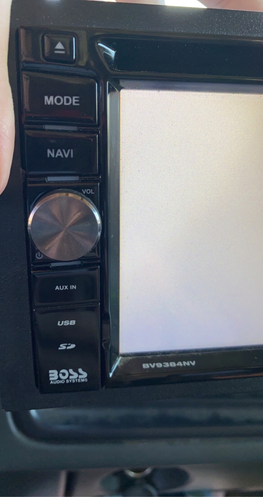 boss audio stereo system with GPS and Bluetooth