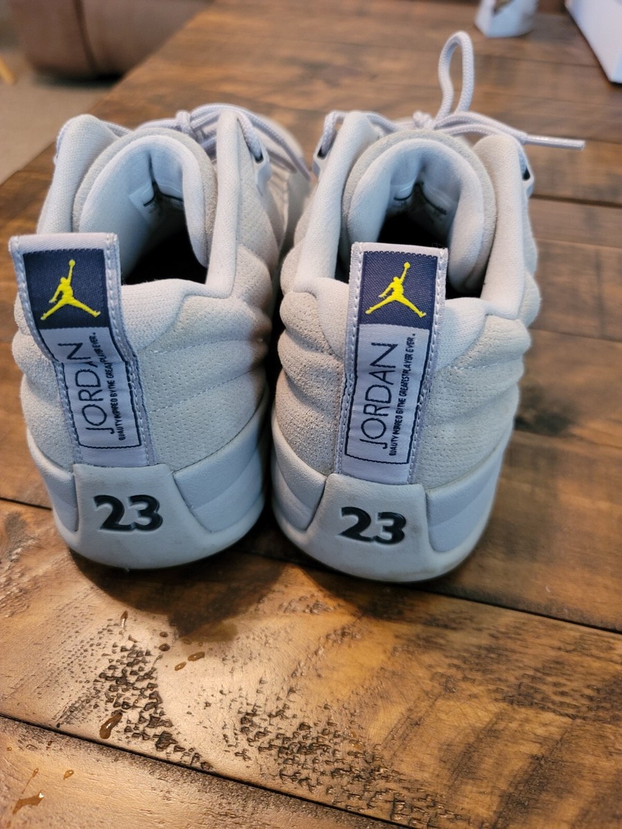 Jordan 12 Retro wolf grey size 10 Nike Jordan 12 Retro Low Men Size 10 Basketball Shoes Wolf  main image 4