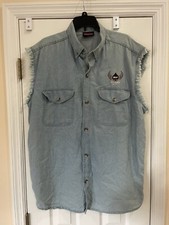Sturgis Bike Week 2008 Denim Vest Size Large