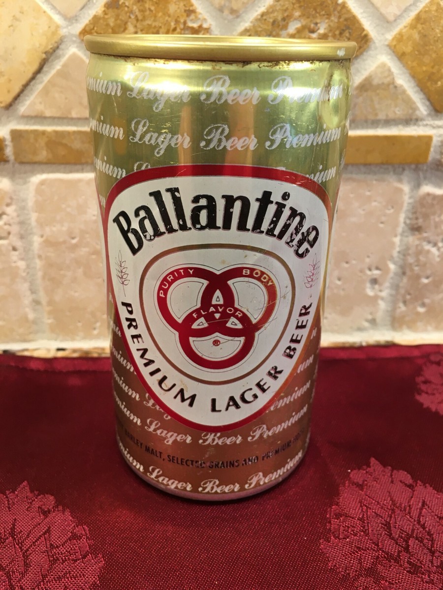 BALLANTINE PREMIUM LAGER 12 oz Collector Can P Ballantine & Sons