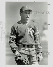 1989 Press Photo Jim Eisenreich of the Kansas City Royals - afa00132