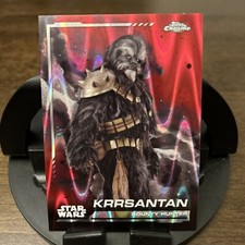 KRRSANTAN - 2024 Topps Chrome Star Wars Red Raywave 26 The Book Of Boba Fett