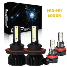 For Nissan Sentra 2007 2008 2009 6000k Led Headlights Fog Lights Bulbs Combo