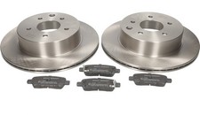 Bremsensatz Scheibenbremse MAPCO 47287 für KOLEOS TRAIL NISSAN RENAULT QASHQAI 1