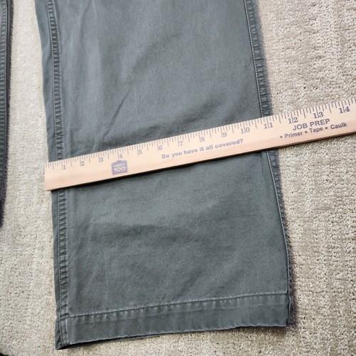 Vintage GAP Cargo Pants Men 36x30 Baggy Wide Leg Heavy Cotton Green Y2K  by GAP, $35.99 - Photo 8