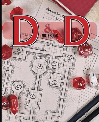 DnD Notebook: Dungeons and Dragons I College Ruled I 7.5 x 9.25 I For kids, teen