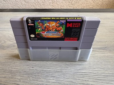 Joe & Mac 2: Lost in the Tropics (Super Nintendo SNES, 1994) Tested Working