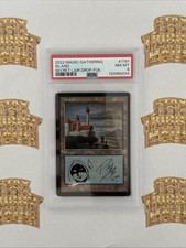 Island Secret Lair Drop Foil Post Malone MTG Magic the Gathering Card PSA 8