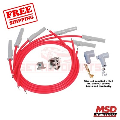 MSD Spark Plug Wire Set fits Ford LTD 83-1986