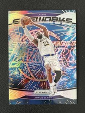 LeBron James - 2024-25 Panini Prizm Fireworks Silver #19