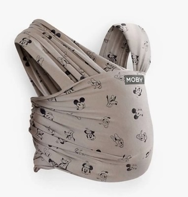 Moby Wrap Classic Vintage Disney's Mickey & Friends Baby Carrier in Grey