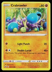 Crabrawler 084/198 Chilling Reign Common Pokemon Card