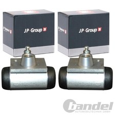 2x JP GROUP RADBREMSZYLINDER passend für DACIA LOGAN SANDERO RENAULT CLIO THALIA
