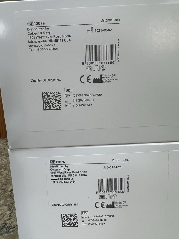 2x30 Coloplast 12076 Brava Elastic Barrier Strip XL  2 boxes Total of 60 Strips