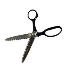 Vintage WISS Scalloping Shears Scissors Model SN7 Newark NJ USA