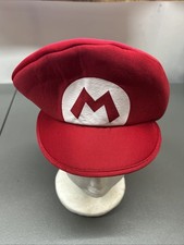 Authentic Super Mario Bros Cosplay Red Hat Official Nintendo Costume Cap