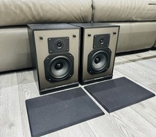 Mordaunt Short MS10 Bookshelf HiFi Speakers Black 