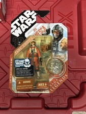 STAR WARS 30th Anniversary Saga Legends ZEV SENESCA w  Coin SEALED on CARD 2007