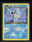 2000 Pokemon Team Rocket Dark Blastoise Holo Rare 1st Edition 20/82