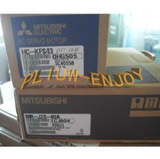 New Mitsubishi PLC AC Servo Amplifier& Motor HC-KFS43 + MR-J2S-40A