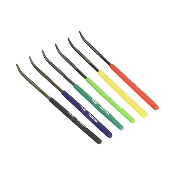 TSUBOSAN Japan-Hardness Tester Checker File HRC40-HRC65 Set of 6 Official