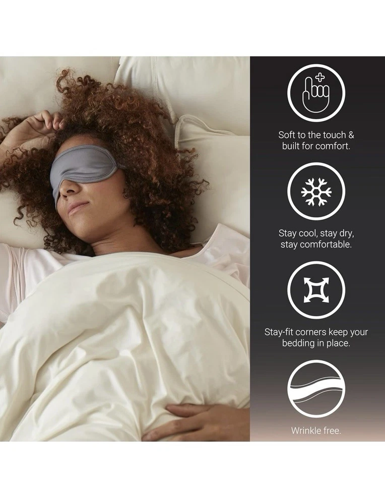 SHEEX Original Performance Cooling Sheet Set King/CAL King Bright White (Sealed) - Image 2 of 4