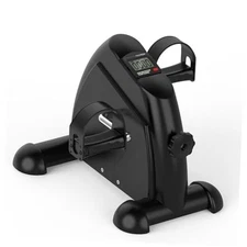 Under Desk Elliptical & Exercise Bike – Seated Electric Leg Exerciser & Mini