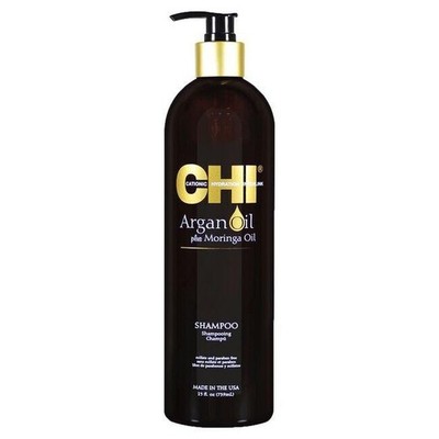 Chi Argan Oil with  Moringa Oil Shampoo 25 oz Duo