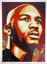 Shepard FAIREY (OBEY): Michael Jordan - Original Signed Lithograph