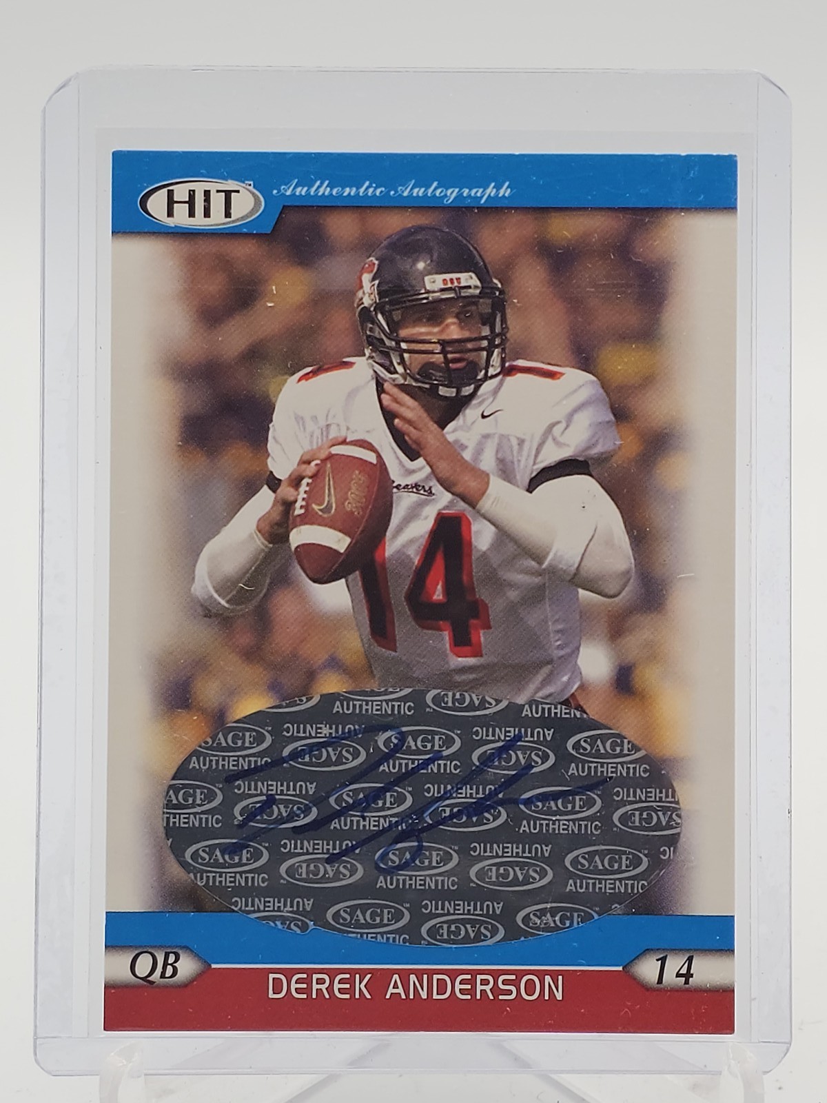 Derek Anderson Upper Deck Foundations #239 Autograph