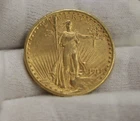 1911 D US $20 Saint Gaudens Double Eagle AU
