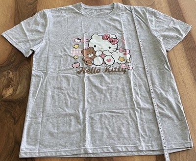   Hello Kitty T-Shirt Shirt Damenshirt in XXXL  Neu   Grau