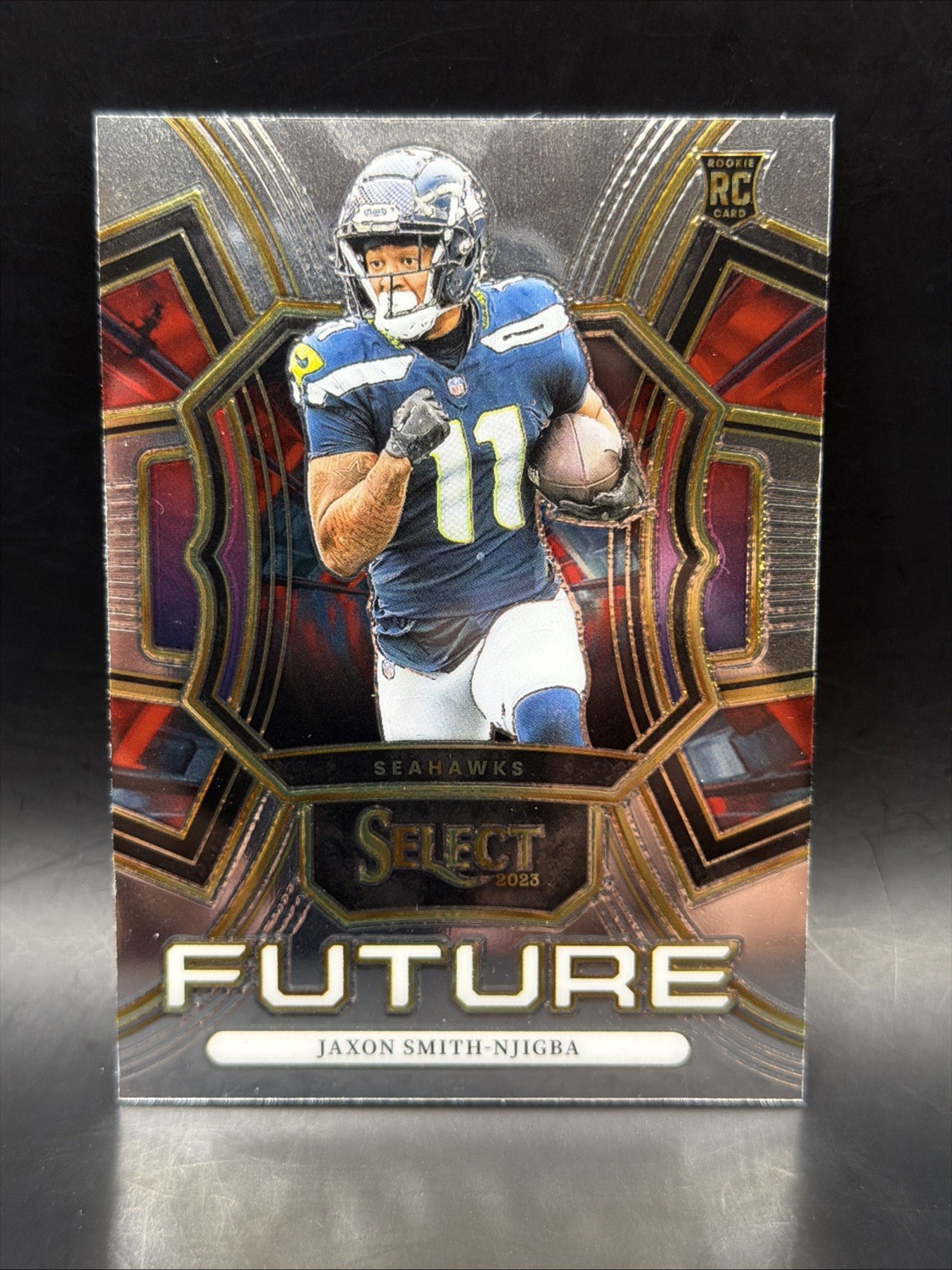 2023 Panini Select - Select Future Jaxon Smith-Njigba #FUT-JSN Silver Prizm (RC)