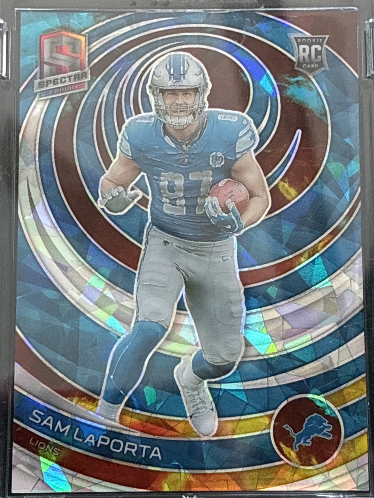 2023 Panini Spectra - Rookies Sam LaPorta #139 Astral Prizm /40 (RC)