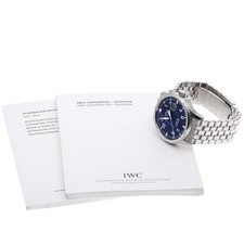 IWC PILOT'S WATCH MARK XVI IW325504 39mm SS Black Dial Automatic Date #C333